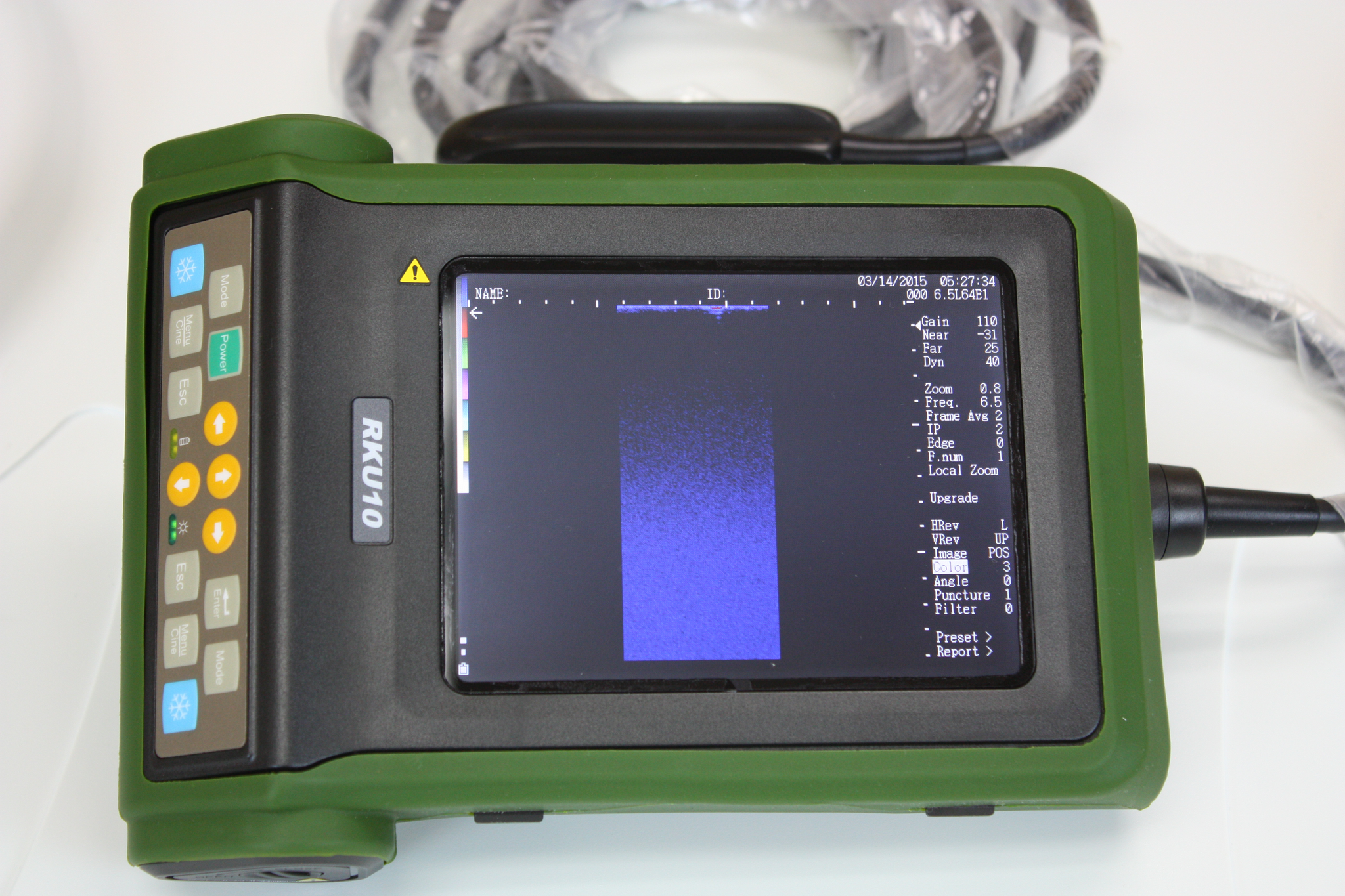 Échographe vétérinaire portatif - RKU-10 Vet - Diagnostic Imaging Systems -  alimenté par batterie